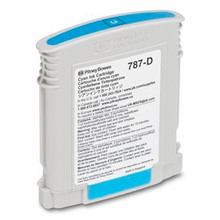 Pitney Bowes 787-D Genuine Cyan Ink for SendPro® P and Connect+® Series