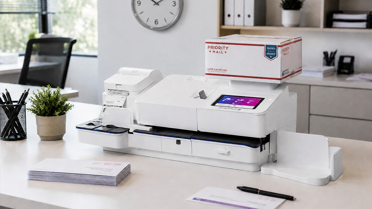 Pitney Bowes Postage Meter Machine for Small Business
